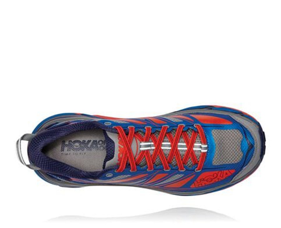 Chaussure Trail Hoka One One Mafate Speed 2 Homme - Bleu - URL-149827